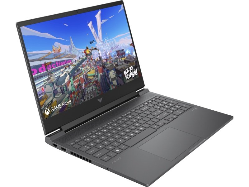 HP Victus Gaming 16-r1004na Intel® Core™ i5 i5-14450HX Laptop 40.9 cm (16.1") Full HD 16 GB DDR5-SDRAM 512 GB SSD NVIDIA GeForce RTX 4050 Wi-Fi 6E (802.11ax) Windows 11 Home Black