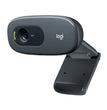Logitech HD C270 webcam 3 MP 1280 x 720 pixels USB 2.0 Black