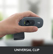 Logitech HD C270 webcam 3 MP 1280 x 720 pixels USB 2.0 Black
