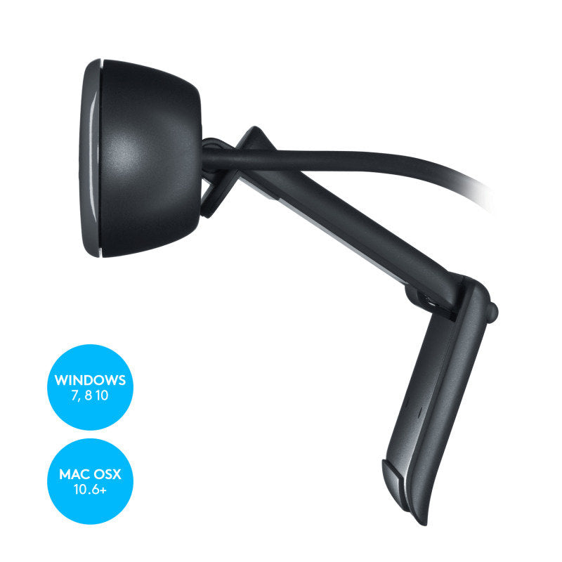 Logitech HD C270 webcam 3 MP 1280 x 720 pixels USB 2.0 Black