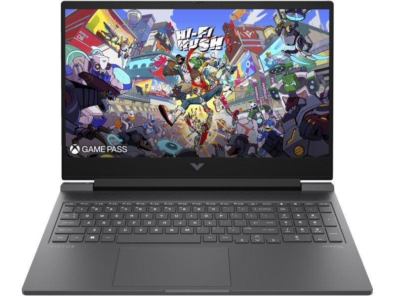 HP Victus Gaming 16-r1004na Intel® Core™ i5 i5-14450HX Laptop 40.9 cm (16.1") Full HD 16 GB DDR5-SDRAM 512 GB SSD NVIDIA GeForce RTX 4050 Wi-Fi 6E (802.11ax) Windows 11 Home Black