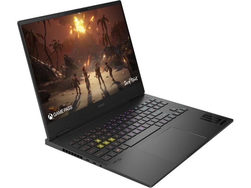 HP OMEN 16-u1007na Intel® Core™ i7 i7-14700HX Laptop 40.6 cm (16") WQXGA 16 GB DDR5-SDRAM 1 TB SSD NVIDIA GeForce RTX 4050 Wi-Fi 7 (802.11be) Windows 11 Home Black