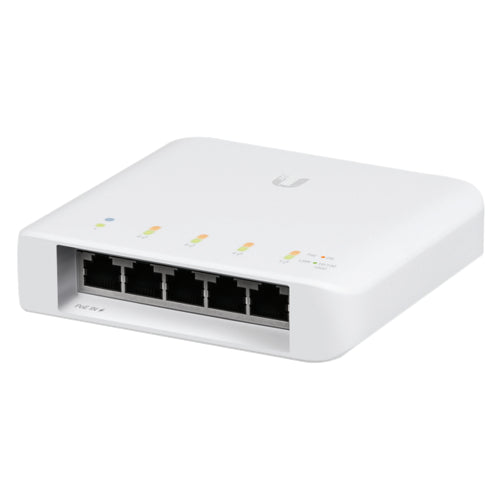 Ubiquiti USW-Flex UniFi 5-Port Layer 2 Managed Desktop Gigabit PoE Switch (46W)