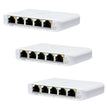 Ubiquiti USW-Flex-Mini UniFi 5-Port Managed GbE Access Switch, Three Pack